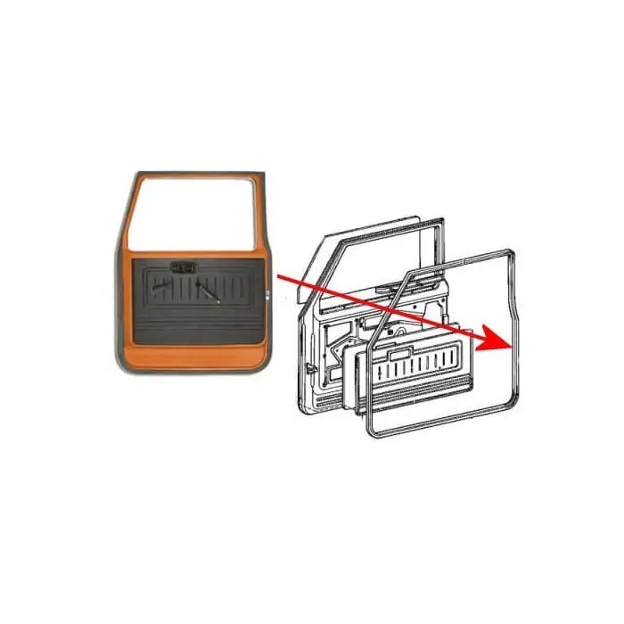 Guarnizione Portiera Toyota Land Cruiser 40 – Sinistra Prezzo Di Fabbrica