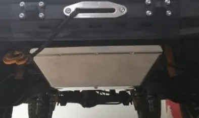 Consegna Rapida Piastra Protezione Motore Toyota Land Cruiser HDJ100 – Alluminio