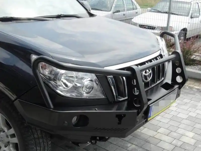 Paraurti Anteriore Con Supporto Verricello e Bullbar Toyota Land Cruiser 150 2009-2013 Promo Stagionale