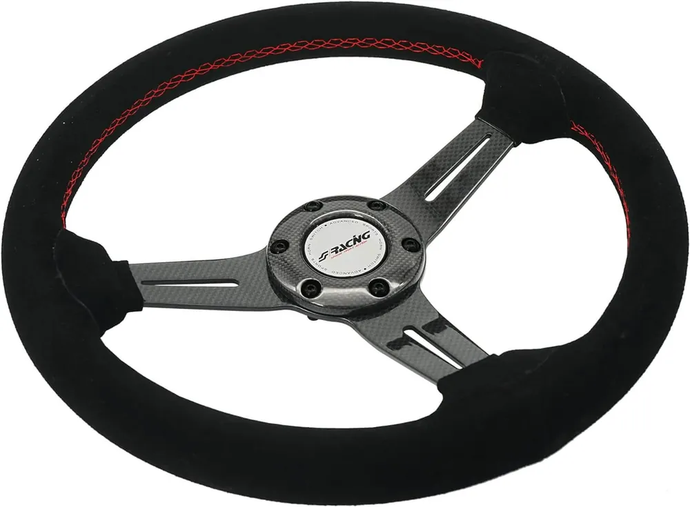 Volante Sportivo a Calice in Carbonio Spedizione Espresso