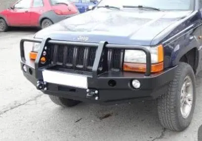 Paraurti Anteriore Con Supporto Verricello e Bullbar Jeep Grand Cherokee ZJ Offerta Del Giorno