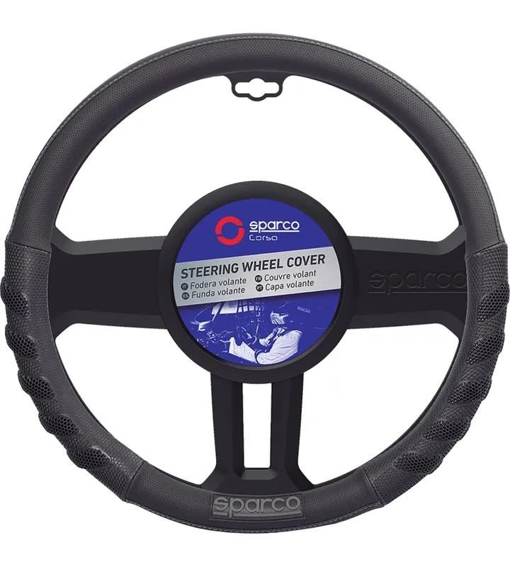 Coprivolante per auto sparco nero in eva, 36-38 cm Offerta
