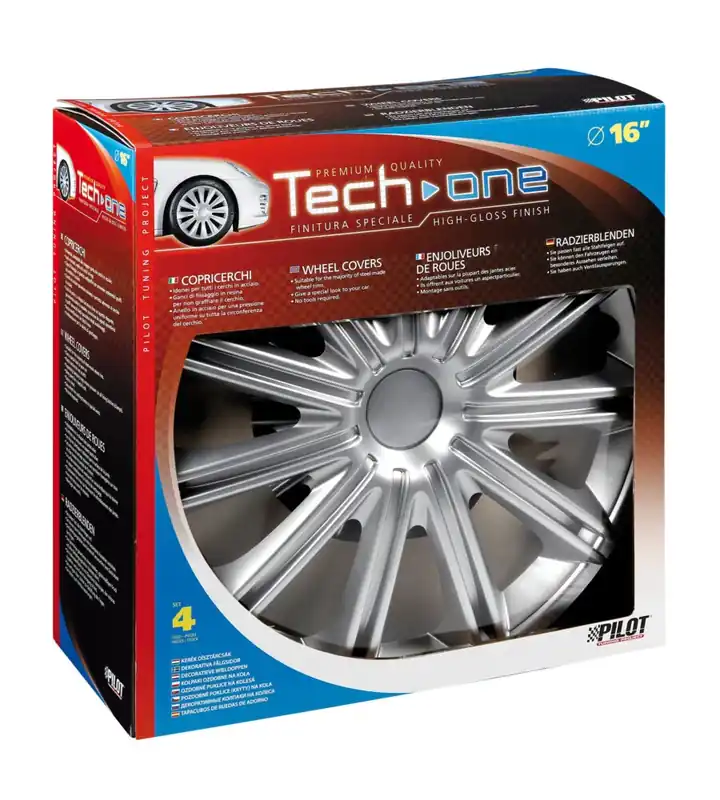 Copricerchi per auto nero - ø 16" 31513 Soddisfatti O Rimborsati