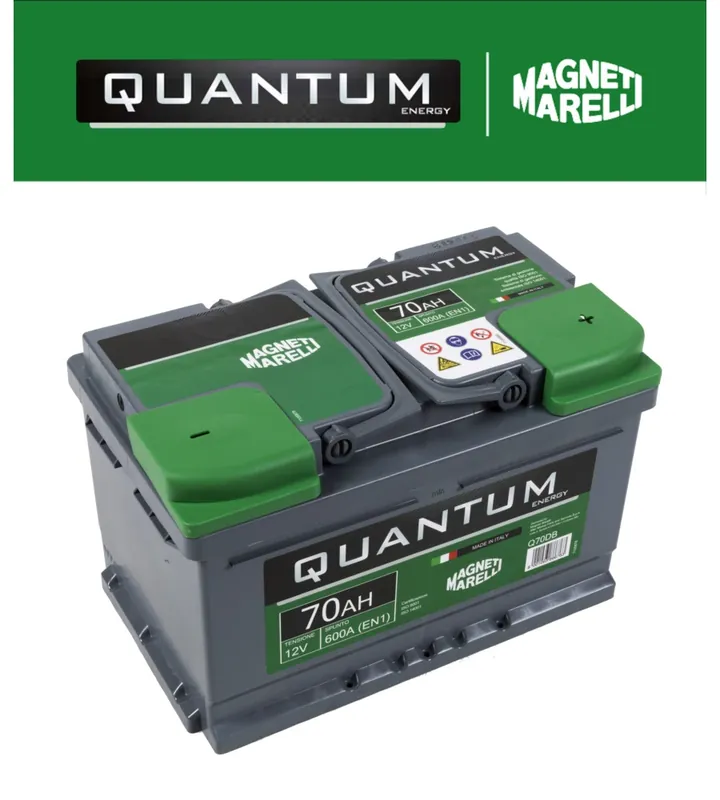 Batteria per auto "quantum" magneti marelli 70ah 600a Compra Adesso
