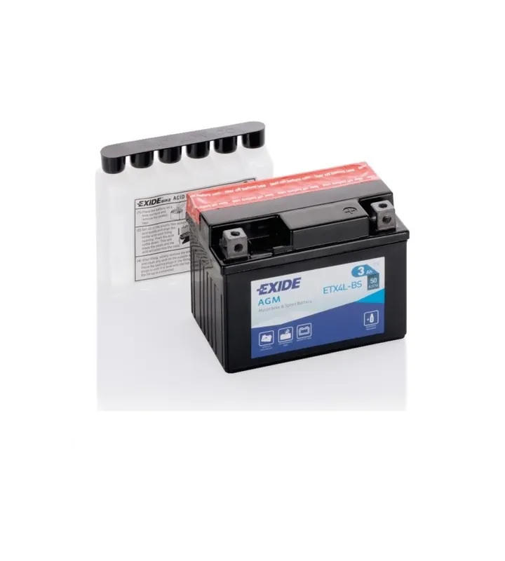 Spedito Oggi Battera exide maintenance free 12v 3ah dx - l70 x h85 x p115