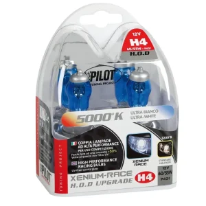 Lampada alogena xenium race 12v - h4 - 60/55w - p43t - 2 pz - scatola plast 58178 Di Tendenza