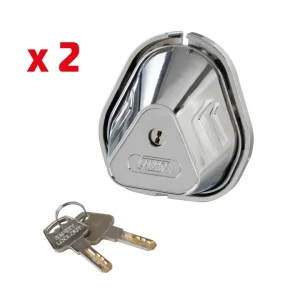Kit 2 serrature aggiuntive per porte veicoli commerciali lampa "vigilant" - 65412 Prezzo Basso