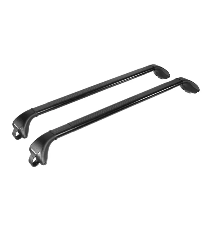 Prezzo Basso Coppia barre portatutto snap-fit steel telescopiche in acciaio - mis. 1 - 80÷111 cm n15010