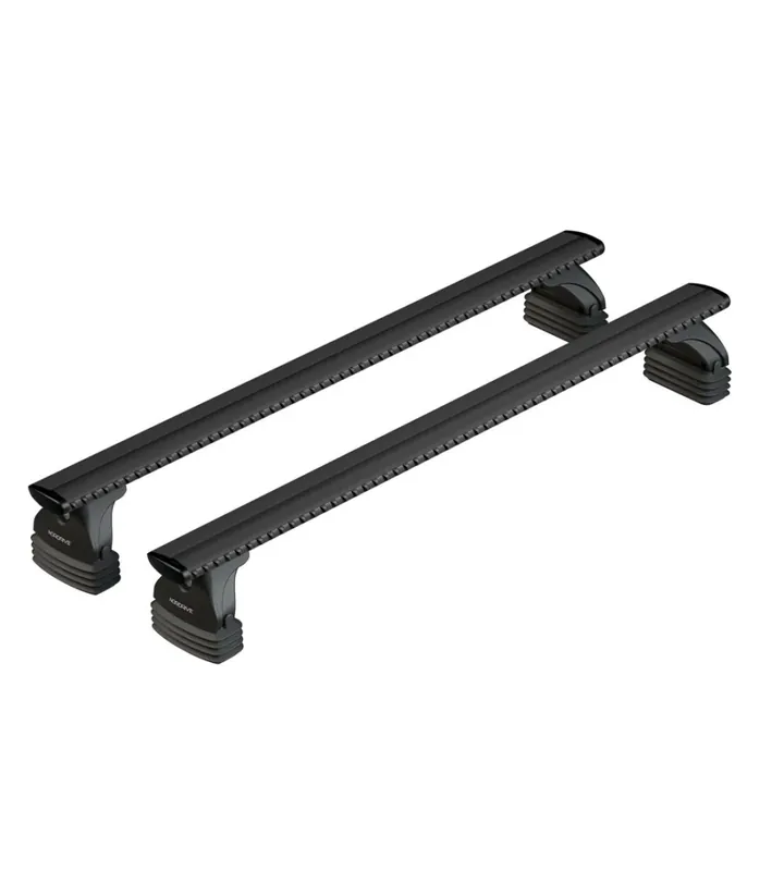 Set completo barre portatutto "evos lp 037 silenzio black m" in alluminio - nk037lbm Ultima Occasione