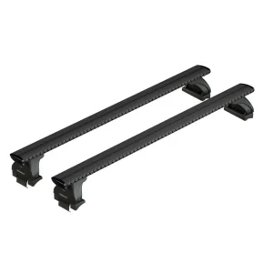 Solo Oggi Set completo barre portatutto "evos lp 038 silenzio black l" in alluminio - nk038lbl