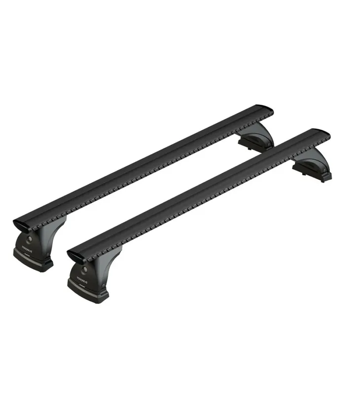 Set completo barre portatutto "evos 156 silenzio black m" in alluminio - nk156ebm Promo Stagionale