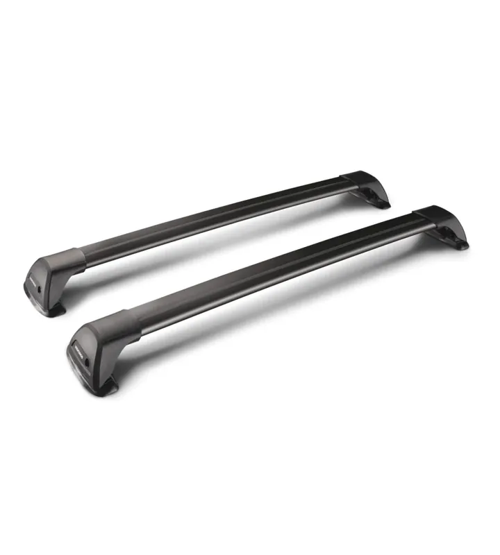 Coppia barre auto portatutto telescopiche in alluminio - 85 cm y8050218 Di Tendenza