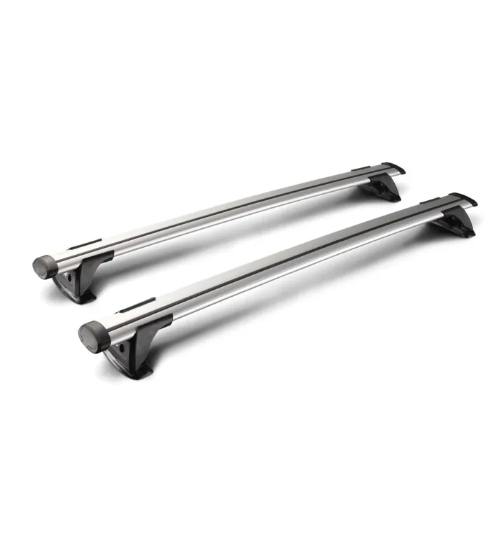 Coppia barre auto portatutto in alluminio - 109 cm y8050187 Offerta Del Giorno