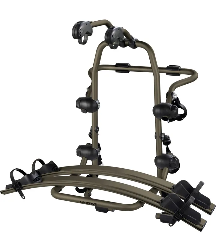 Portabiciclette posteriore "radius limited edition" per 2 bici in alluminio n50218 Di Tendenza