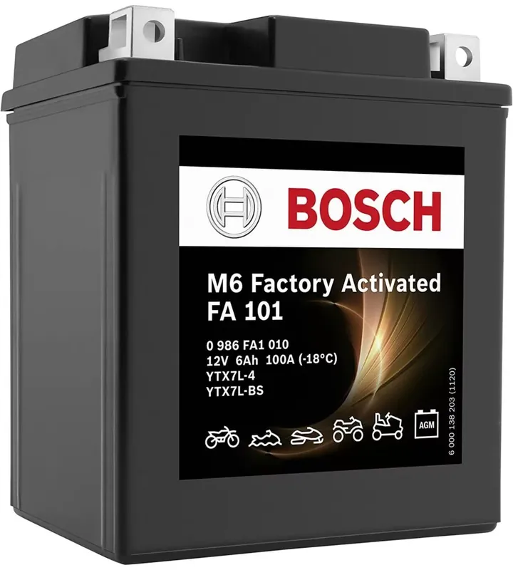 Batteria moto bosch "fa106" 12ah sx preattivata Prezzo Di Fabbrica