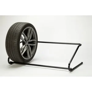Portagomme a muro essenza "f1" 4 ruote 120x60x35 cm Solo Oggi