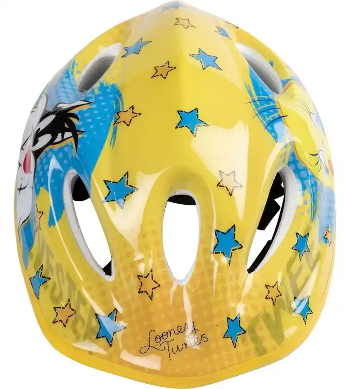 Casco bici per bambini warner bros "titti e silvestro", 52-56 cm Prezzo Ridotto
