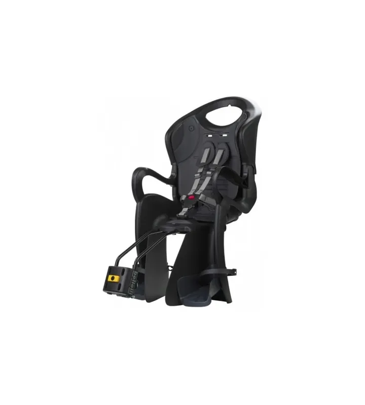 Seggiolino bici posteriore bellelli "tiger" nero, 22 kg Non Perdere