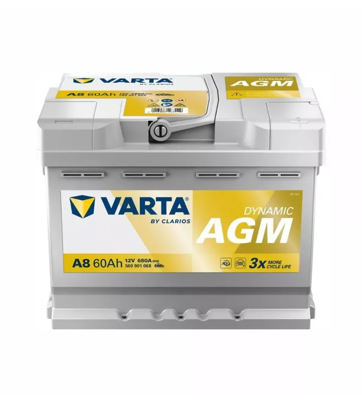 Batteria di avviamento auto varta "a8" 12v 60ah Ordina Subito