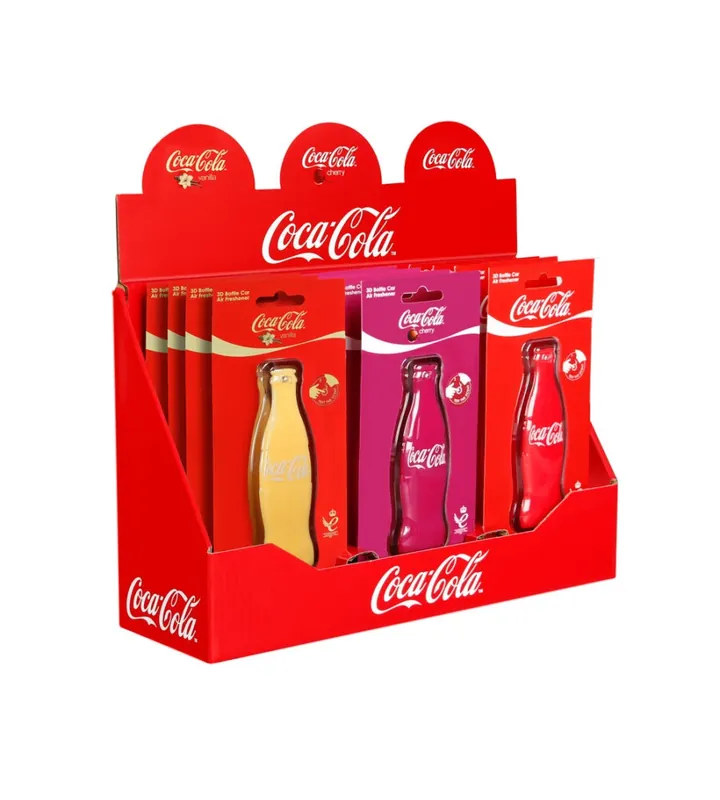 Profumatore auto bottiglia coca cola fragranze assortite Offerta Lampo