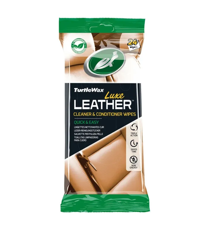 Subito Disponibile Salviette rinnova pelle turtlewax "luxe leather" 24 pezzi