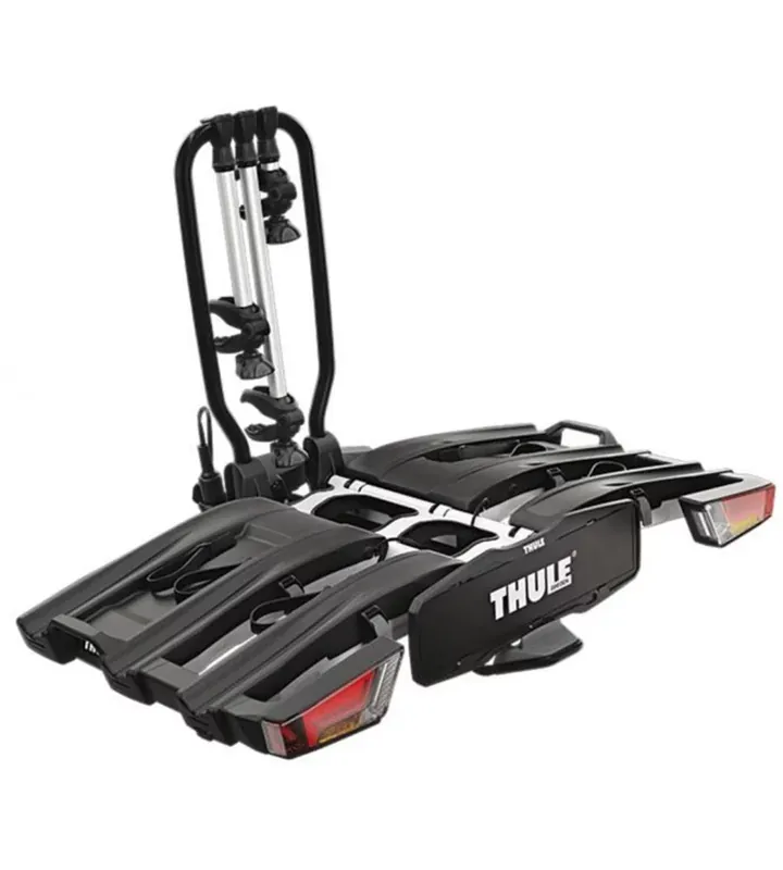 Portabici da gancio traino thule "easyfold xt" 3 biciclette Economico