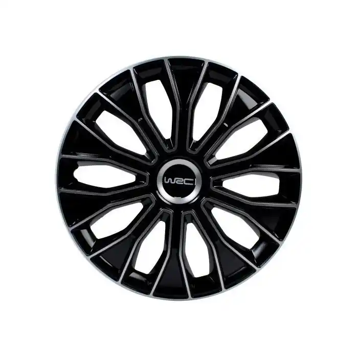 Copricerchi sportivi WRC in ABS Mod. Bicolore 15 Pollici Occasione