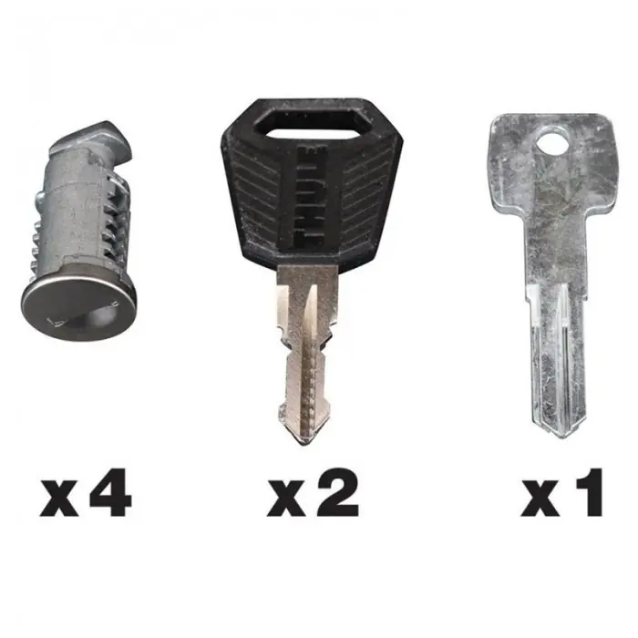 Kit Serrature da 4 cilindretti Thule One key Sistem Di Tendenza