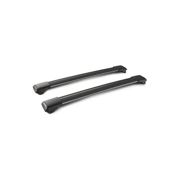 BARRE PORTATUTTO PER AUTO YAKIMA MODELLO RAIL BAR NERO LUCIDO - 73 Cm Prezzo Conveniente