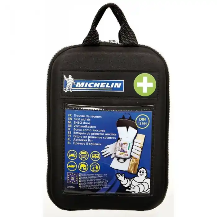 Reso Gratuito Kit primo soccorso Michelin omologato DIN13164