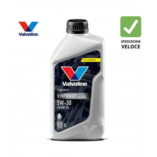 A Buon Prezzo 907818 VALVOLINE - SYNPOWER XL-III C3 5W30 – OLIO MOTORE 100% SINTETICO PER VW, AUDI, SEAT, SKODA EURO 4/5 CON DPF