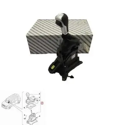 Popolare 735629530 FIAT - DISPOSITIVO COMPLETO CAMBIO AUTOMATICO ORIGINALE JEEP RENEGADE LIMITED