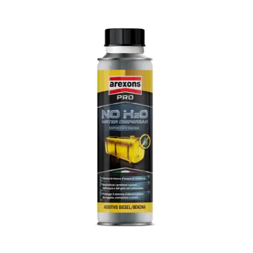 9845 AREXONS NO H2O - DISPERDENTE ACQUA 325 ML: ADDITIVO PROFESSIONALE PER MOTORI BENZINA E DIESEL Must-Have