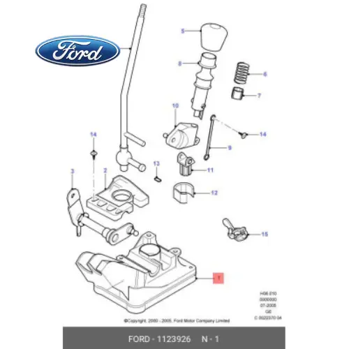 Prezzo Conveniente 1123926 FORD - BASE LEVA CAMBIO