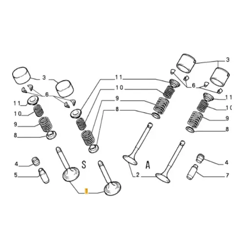 Spedizione Espresso 60674496 FIAT - VALVOLA DI SCARICO V94591 AE 22061 FEBI