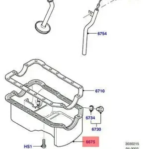 FORD 1002812 - PAN-ENGINE OIL Affare