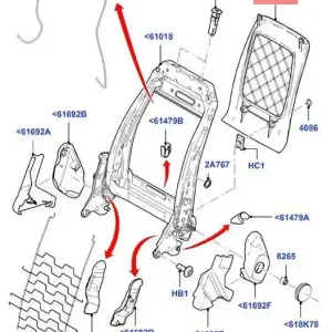 FORD 1319417 - TRAY-UTILITY Quantità Limitata