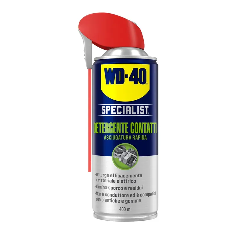WD40 39368 - SPECIALIST DETERGENTE CONTATTI 400ML ASCIUGATURA RAPIDA NON CONDUTTIVO NSF K2 Acquista Ora