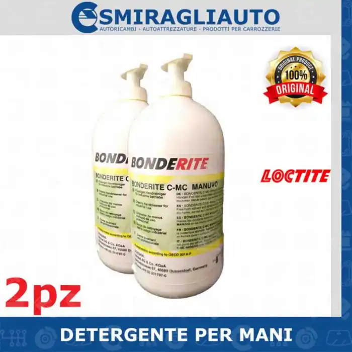 Subito Disponibile Liquido Lavamani Loctite Manuvo Detergente Pulizia Mani Biodegradabile Mano 2 Pz