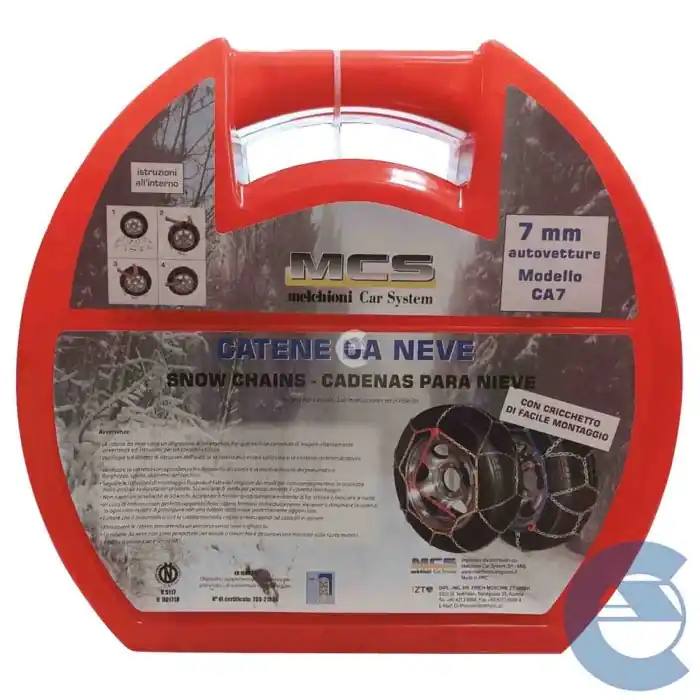 A Buon Prezzo Melchioni Ca780 Catene Da Neve 7 Mm In Acciaio Omologate Gruppo 80