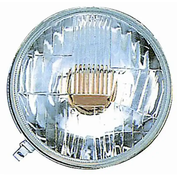 Reso Gratuito Proiettore R2 Asimmetrico Senza Luce Posizione Per Fiat 500 F - L - R Dal 1965/03 Al 1975/09