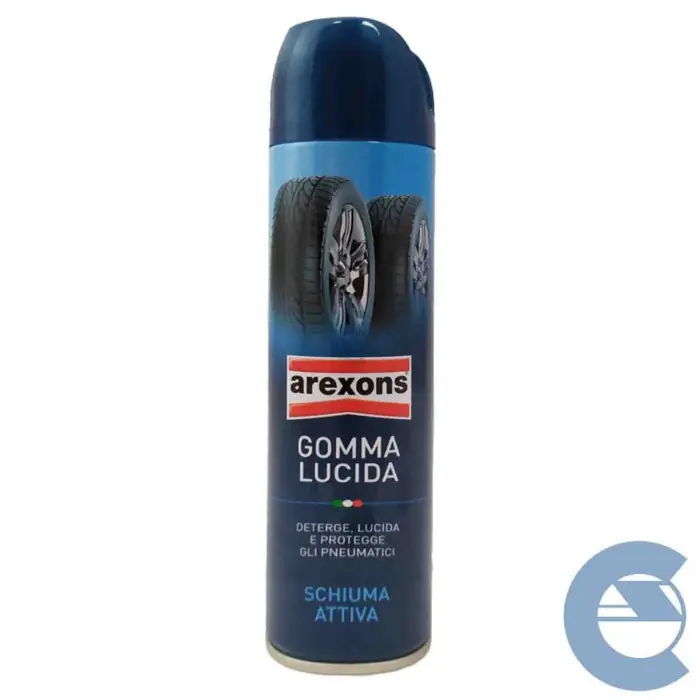 Nuovo Arrivo Arexons Gomma Lucida 8371 400ml Schiuma Detergente Per Pneumatici