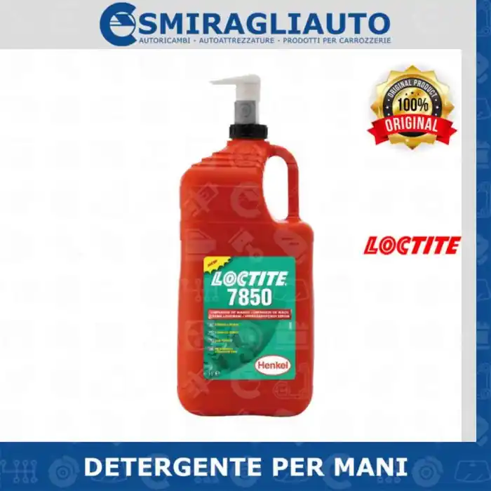 Detergente Crema Lavamani Pulitore Sgrassatore Mani Loctite 7850 3 Litri 3 Pezzi Promo Stagionale