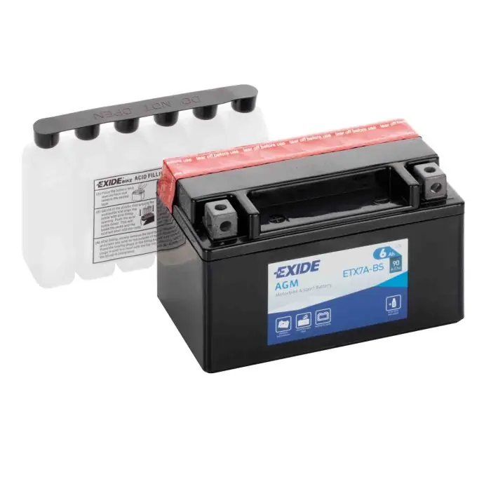 Offerta Lampo Batteria 12v Exide Bike Agm 6 Ah 90 A Mxv 450-citi Ace Exide Bike Batterie Per Moto Batterie