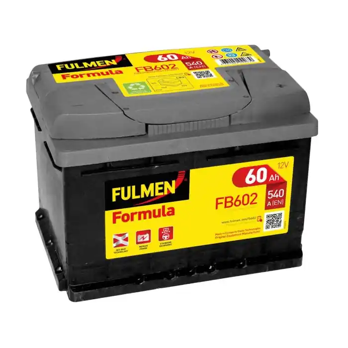 Batteria 12v Fulmen Formula 60 Ah 540 A Lb2 Pt Cruiser (pt_)-logan (ls_) Fulmen Batterie Per Auto Batterie Offerta Speciale