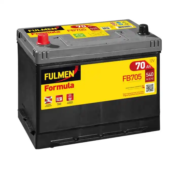 Batteria 12v Fulmen Formula 70 Ah 540 A D26 Captiva (c100, C140) Fulmen Batterie Per Auto Batterie Compra Adesso