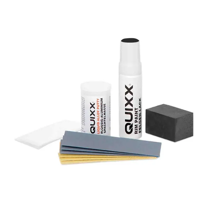 Quixx Kit Riparazione Cerchi In Lega Nero Quixx Subito Disponibile