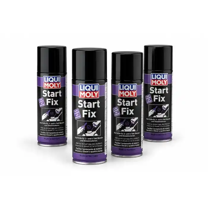 Subito Disponibile LIQUI MOLY START FIX SPRAY ADDITIVO PER AVVISAMENTO MOTORE BENZINA E DIESEL. 200 ML 4PZ