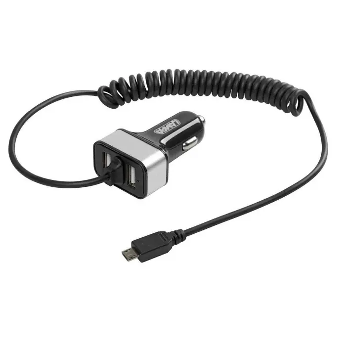 Vendita Finale Caricabatteria Micro Usb Con 2 Porte Usb 2400 Ma 12/24v Caricabatteria Usb 12/24v