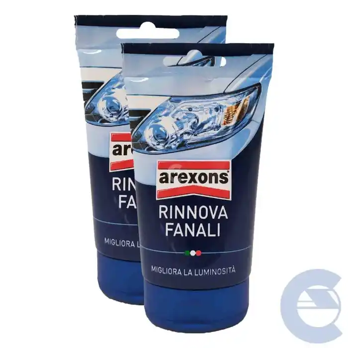 Arexons 8249 Mirage Rinnova Fanali Rimuove Opacità Da Fanali Parabrezza Scooter 2x 150gr Reso Gratuito